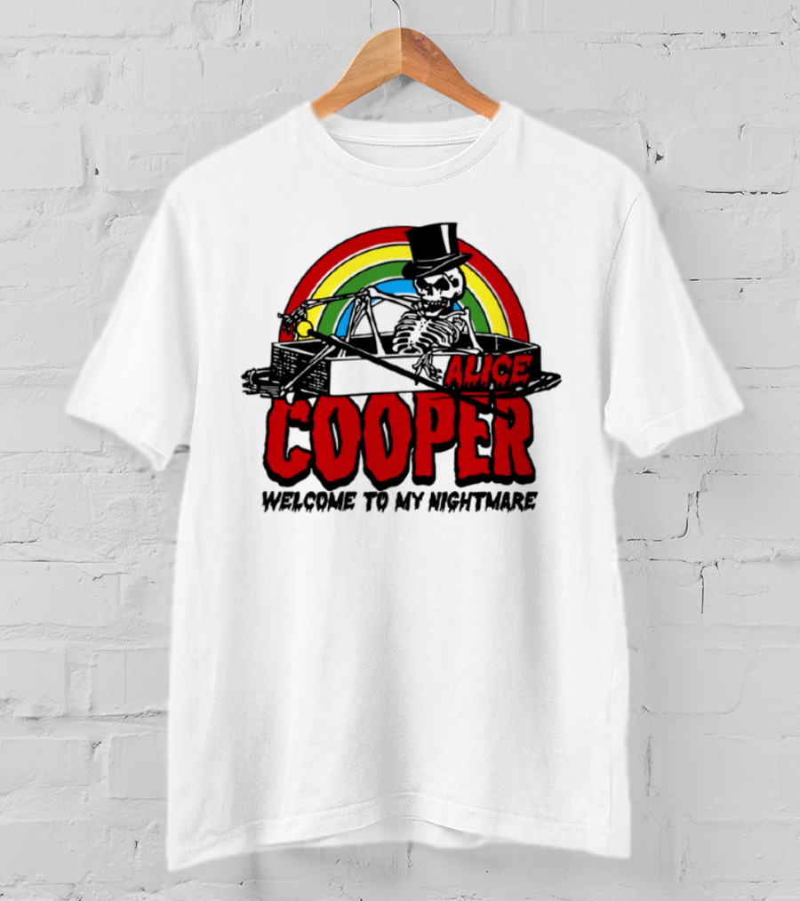 Alice Cooper Welcome To My Nightmare Rainbow Edition T-Shirt