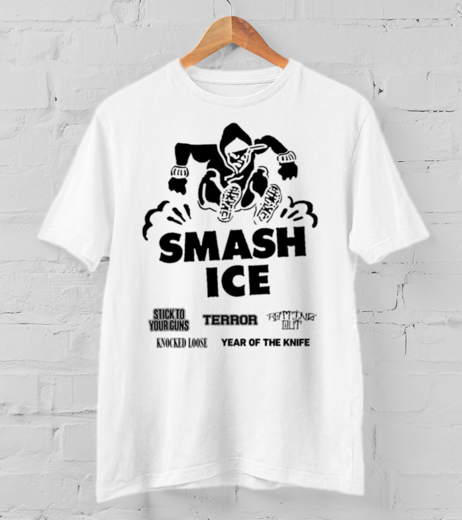 Smash Ice Stick To Your Guns Urban Warrior Monster Visions T-Shirt