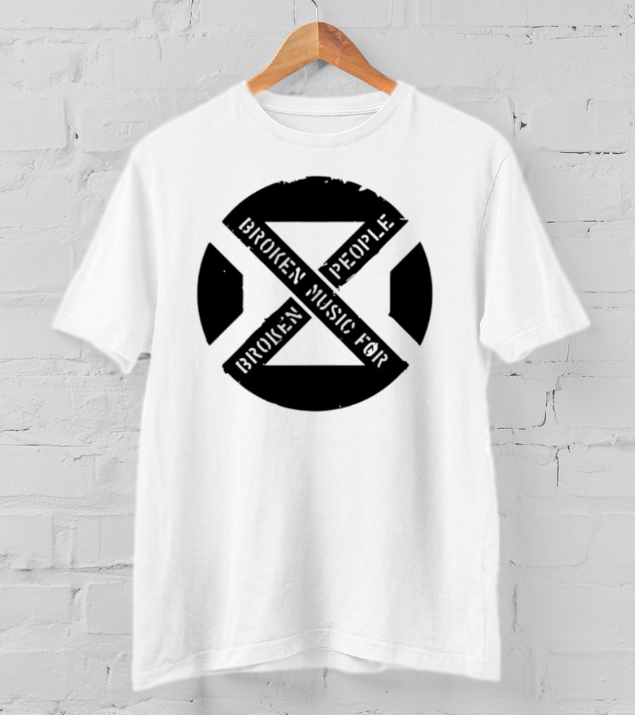 Suede Antidepressants Broken Music For Broken People Vintage Album Style T-Shirt