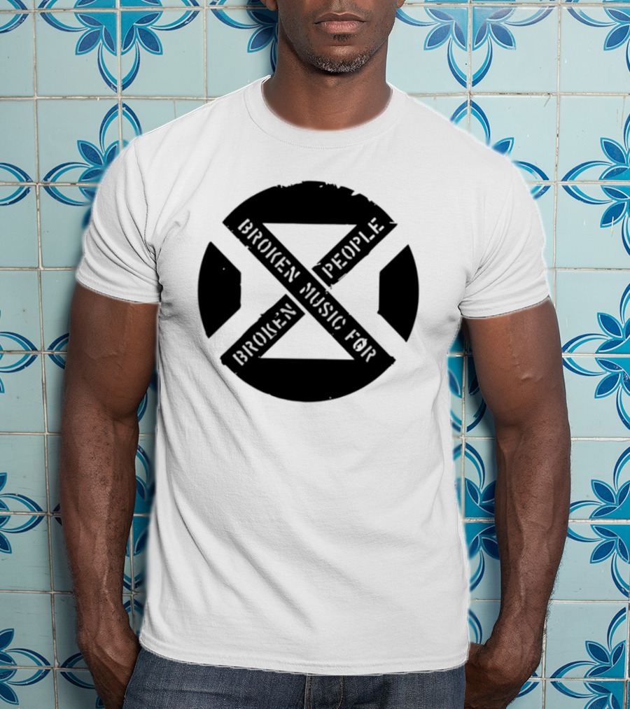 Suede Antidepressants Broken Music For Broken People Vintage Album Style T-Shirt