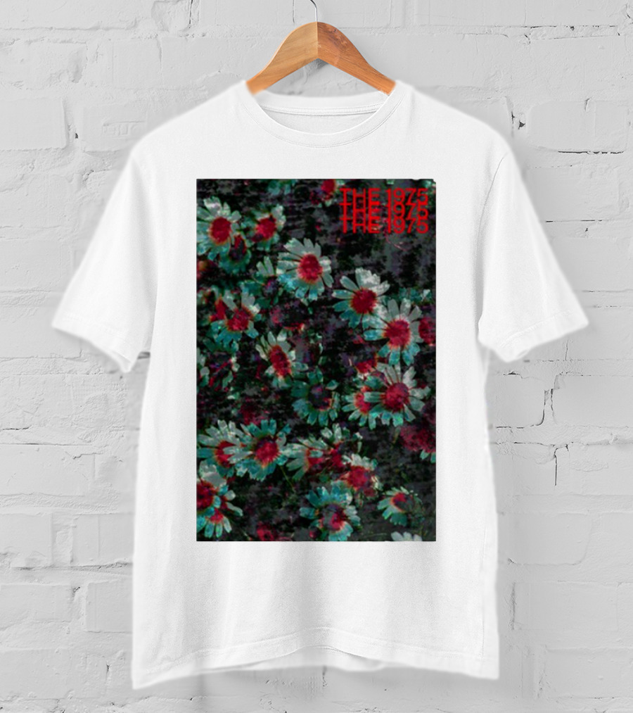 The 1975 Floral Print Graphic Flowers The 1975 T-Shirt