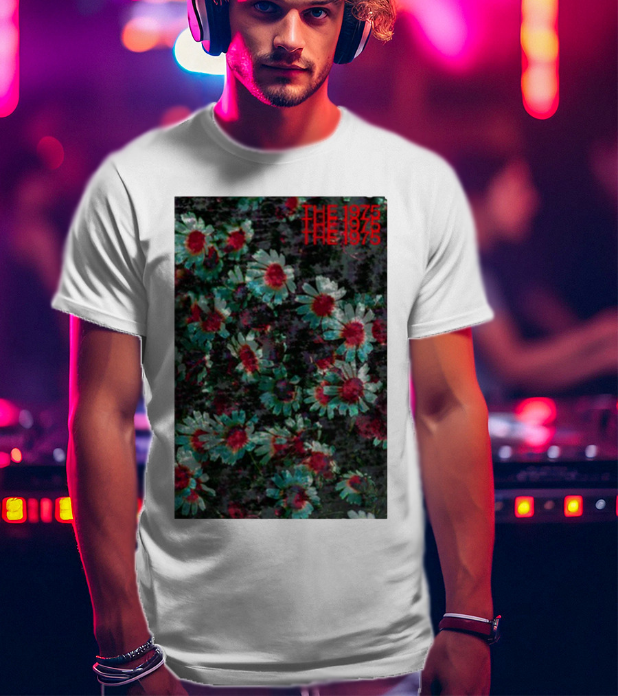 The 1975 Floral Print Graphic Flowers The 1975 T-Shirt