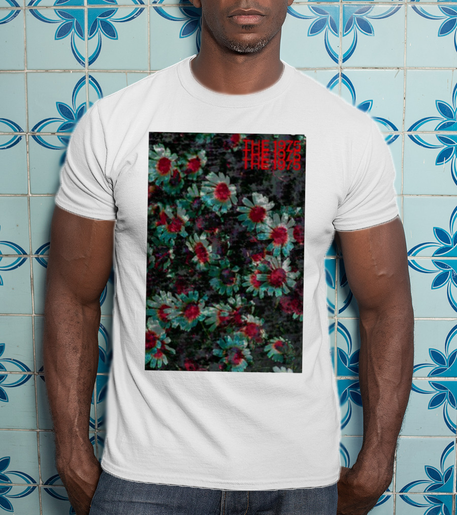 The 1975 Floral Print Graphic Flowers The 1975 T-Shirt