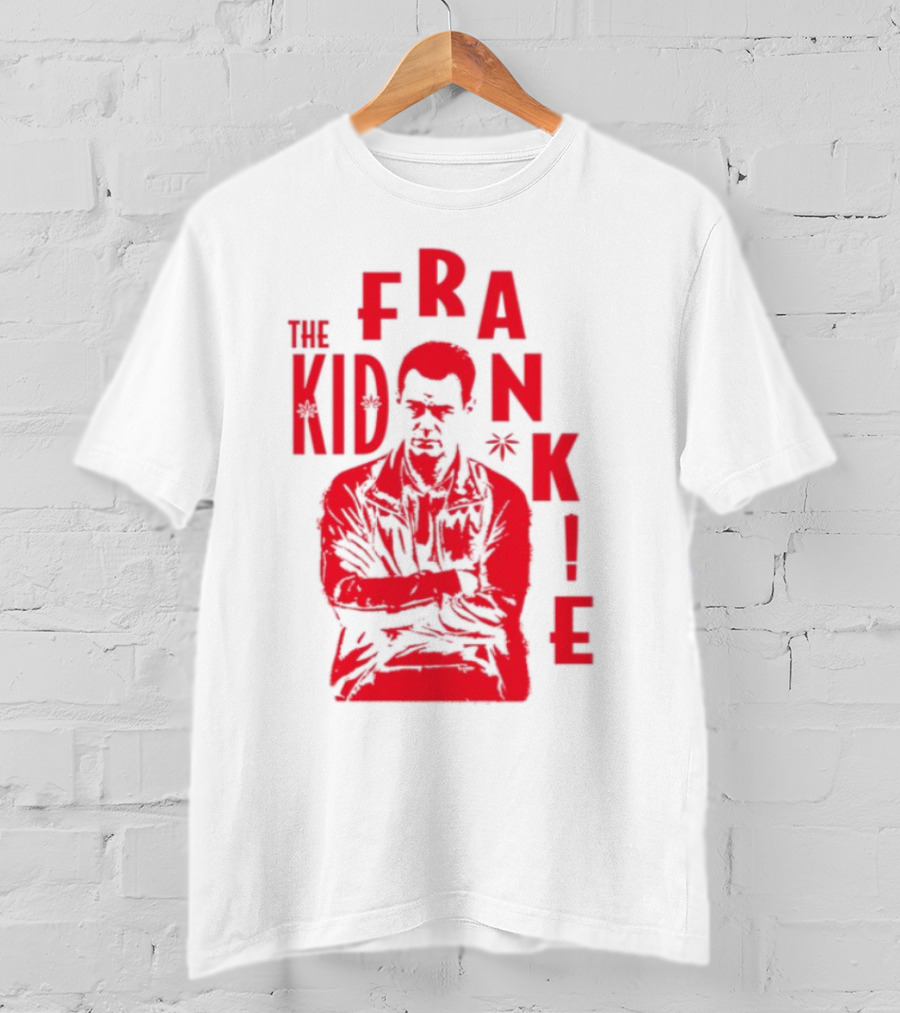The Kid Frankie Kush Red Bold Text Outline T-Shirt