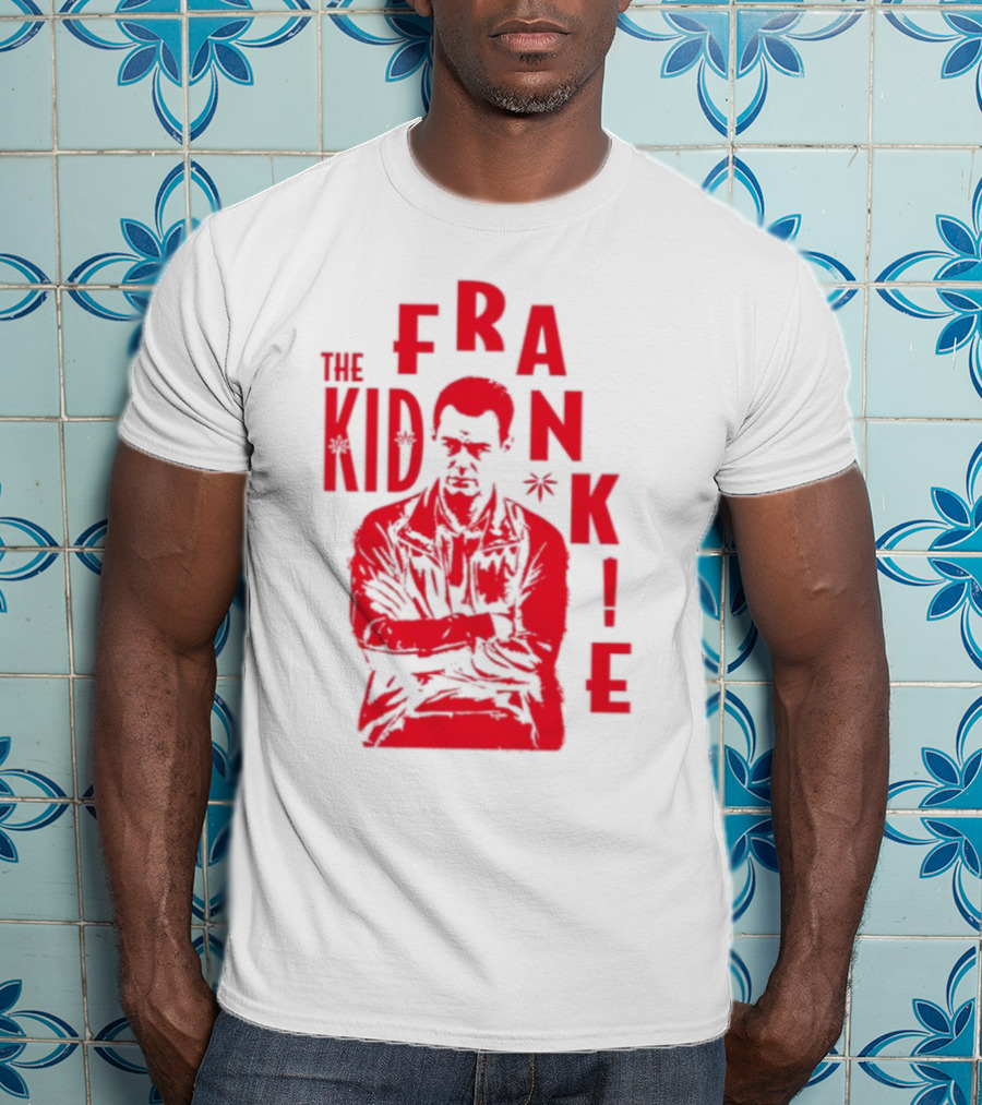 The Kid Frankie Kush Red Bold Text Outline T-Shirt