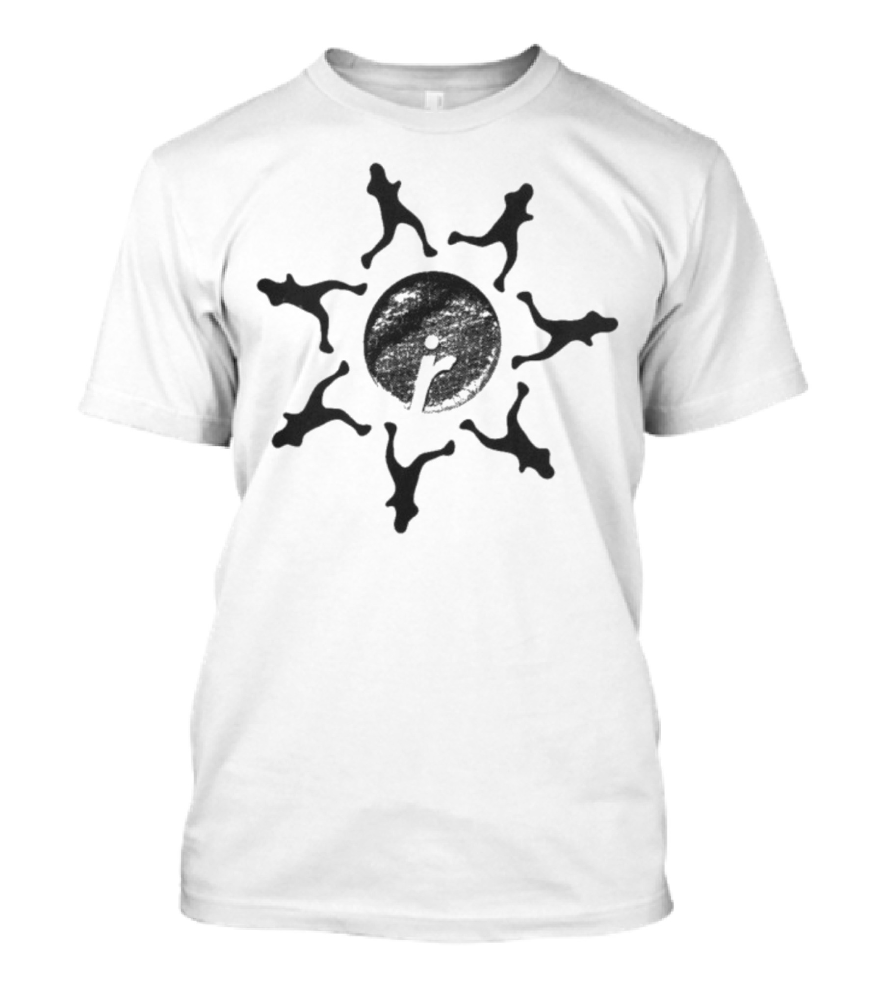 Insomniac Records Non Stop Raving Dance Vinyl Sunburst T-Shirt