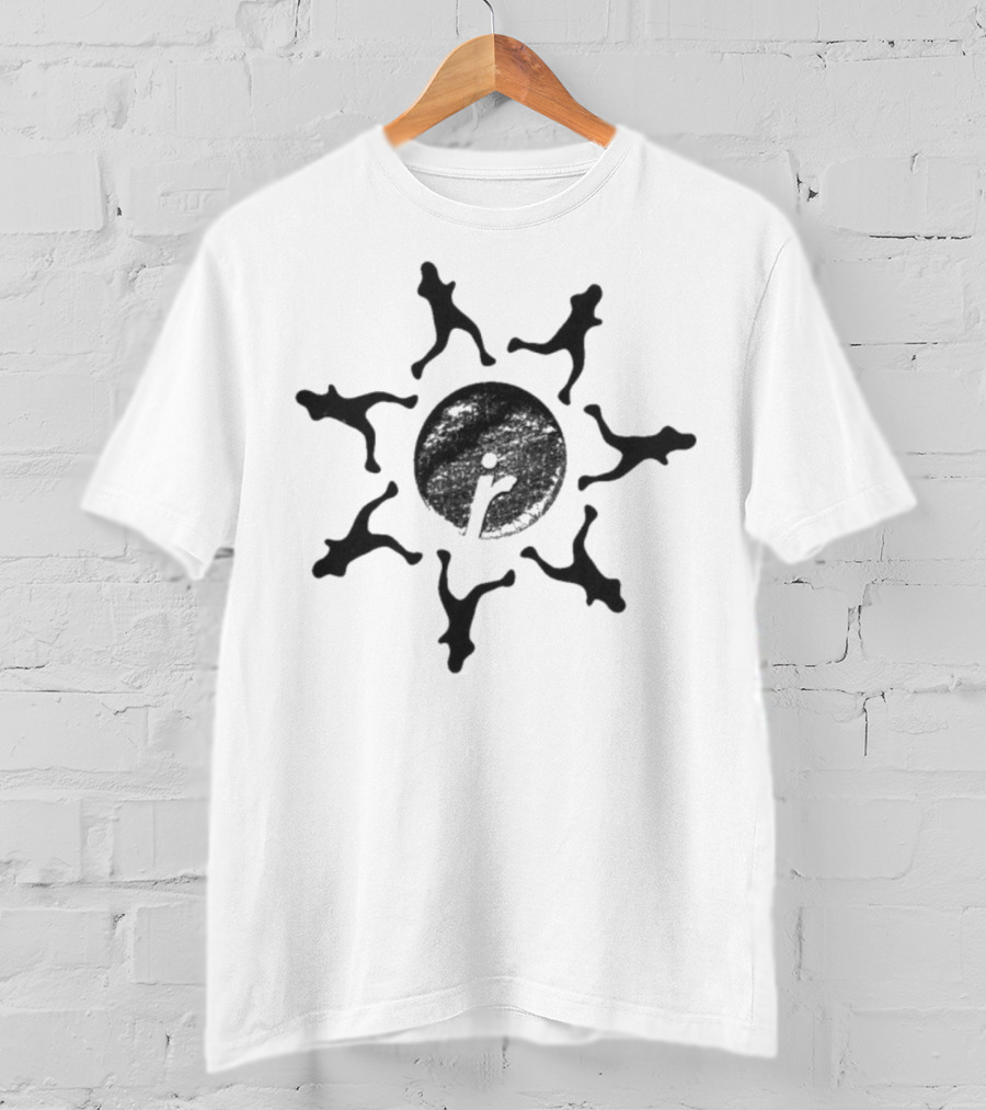 Insomniac Records Non Stop Raving Dance Vinyl Sunburst T-Shirt