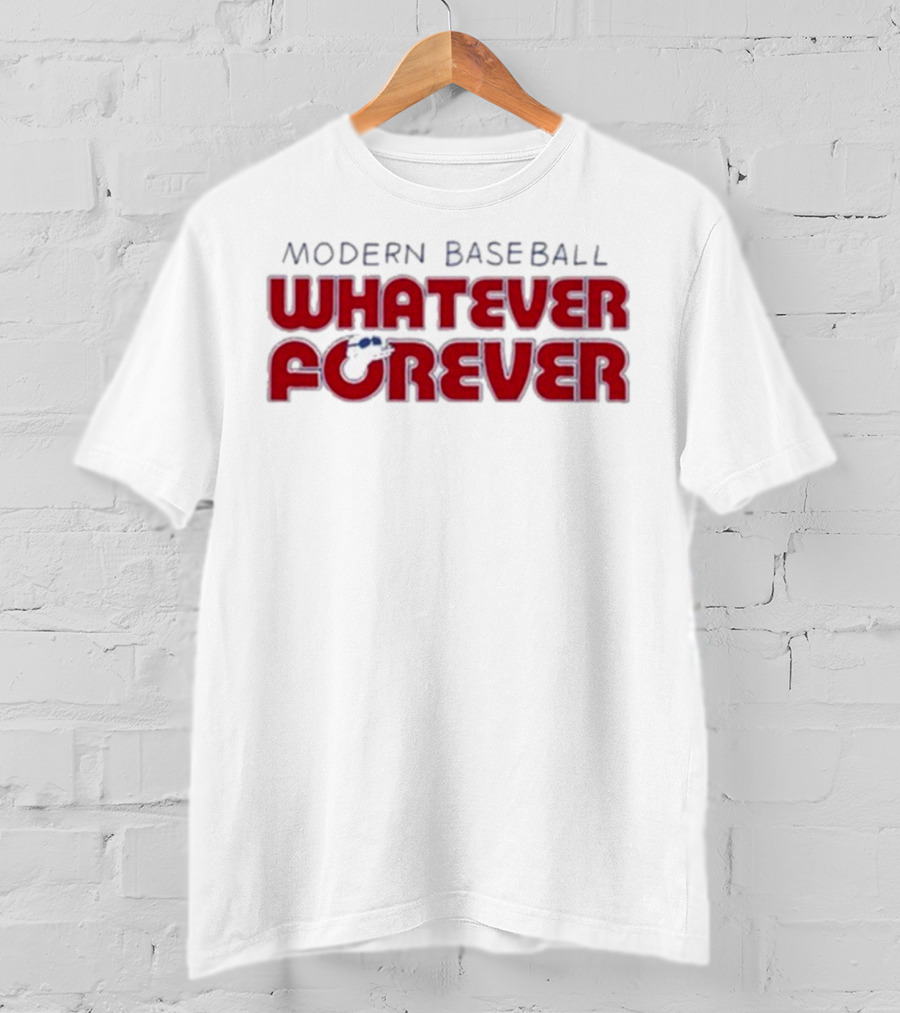Modern Baseball Whatever Forever Thumbs Up Gesture T-Shirt