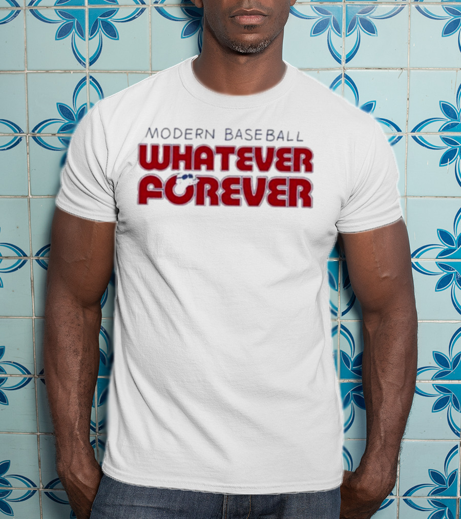 Modern Baseball Whatever Forever Thumbs Up Gesture T-Shirt
