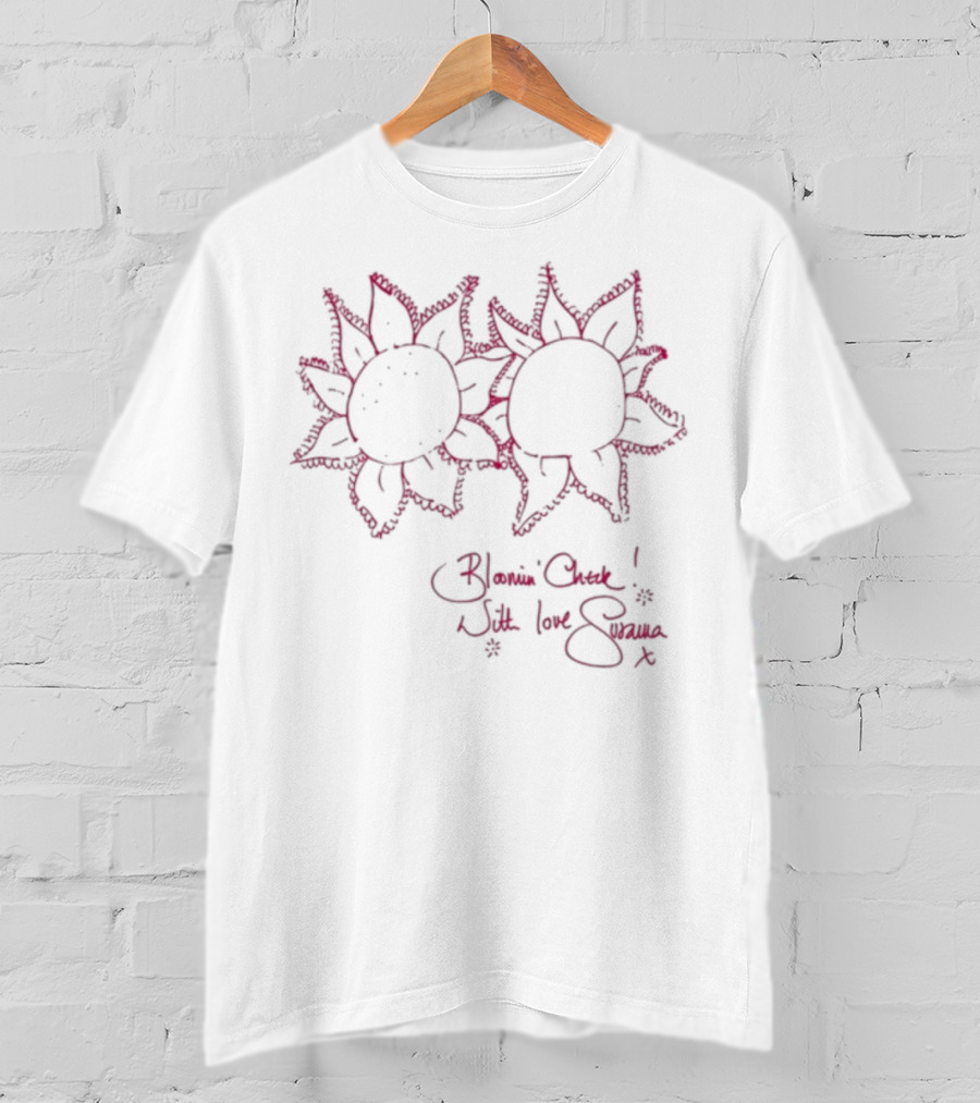 Bloomin’ Check Sitt Love Susanna T-Shirt
