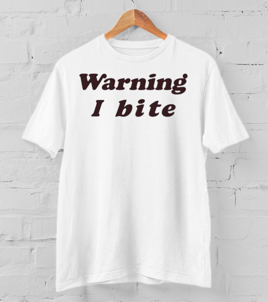 Brooklyn Warning I Bite T-Shirt
