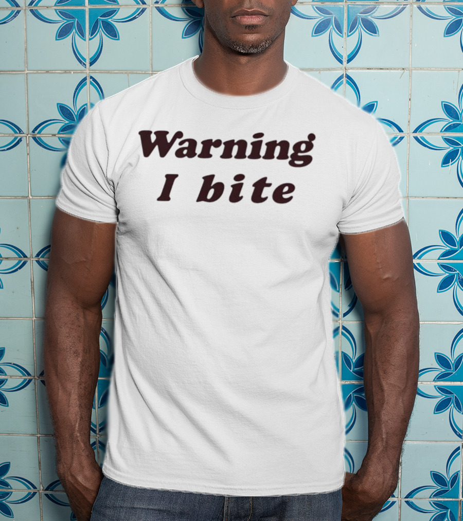 Brooklyn Warning I Bite T-Shirt