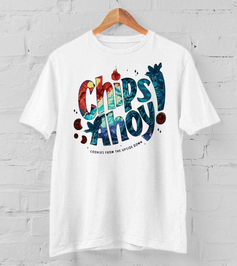 Chips Ahoy Cookies From The Upside Down Stranger Things Inspired T-Shirt