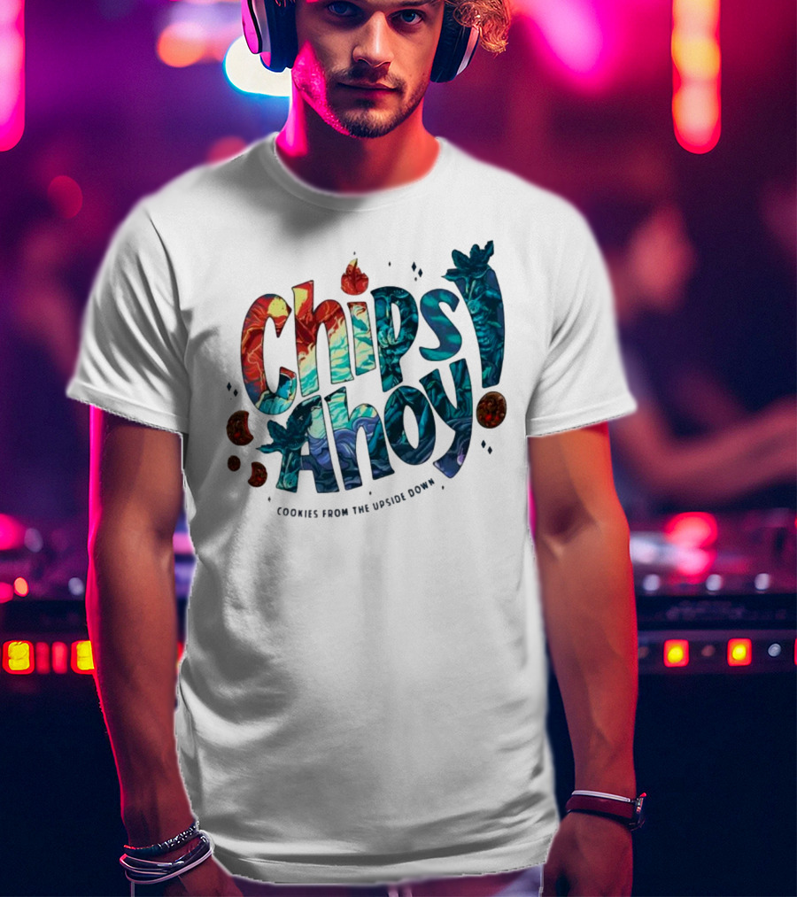 Chips Ahoy Cookies From The Upside Down Stranger Things Inspired T-Shirt