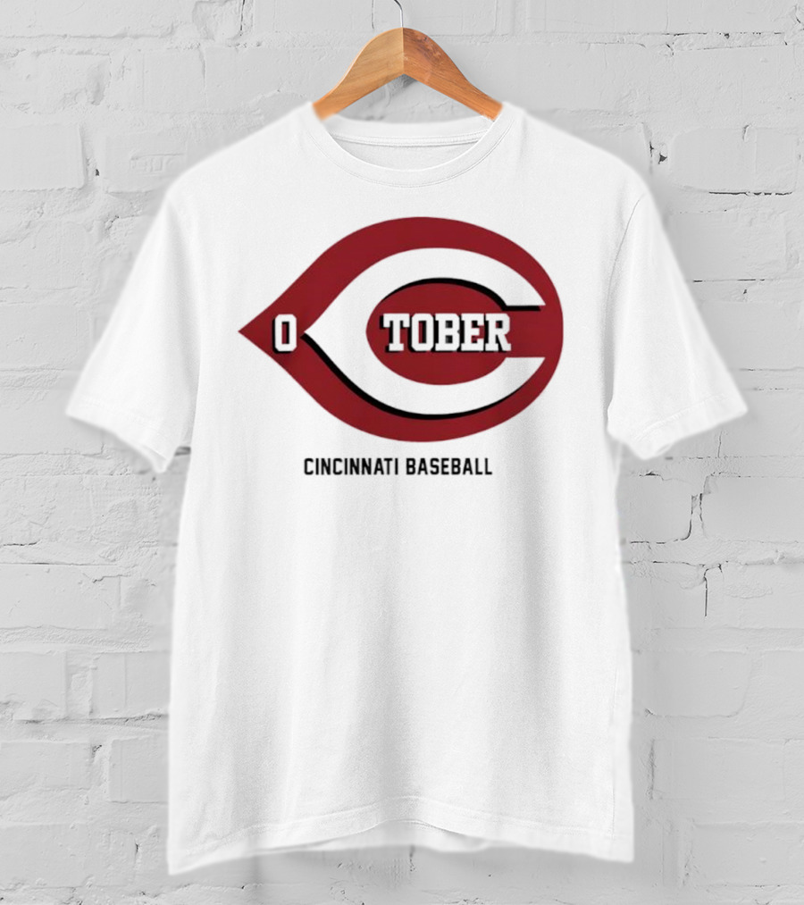 Cincinnati Reds Redtober October Baseball T-Shirt