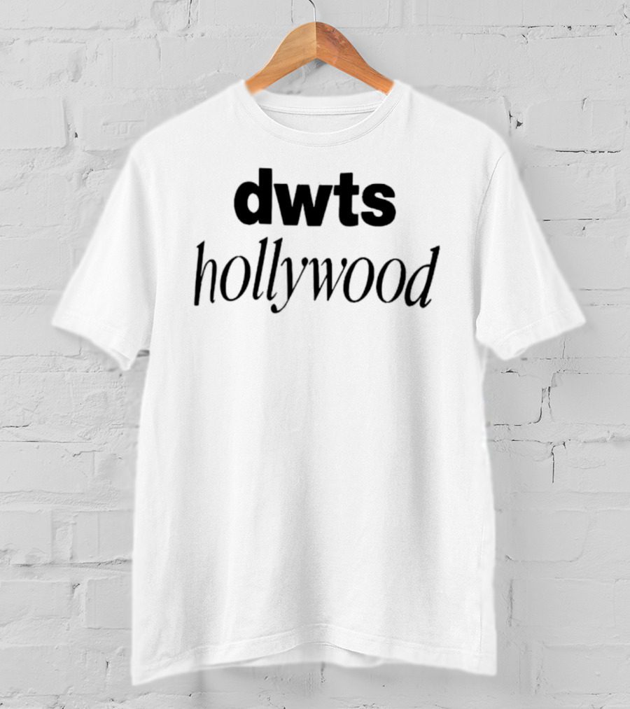 DWTS Hollywood Stars Dance Silhouette T-Shirt