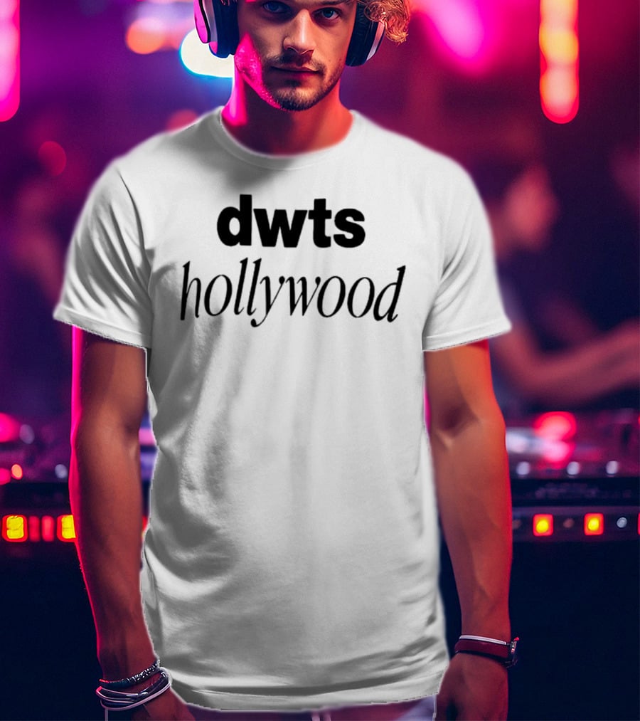 DWTS Hollywood Stars Dance Silhouette T-Shirt