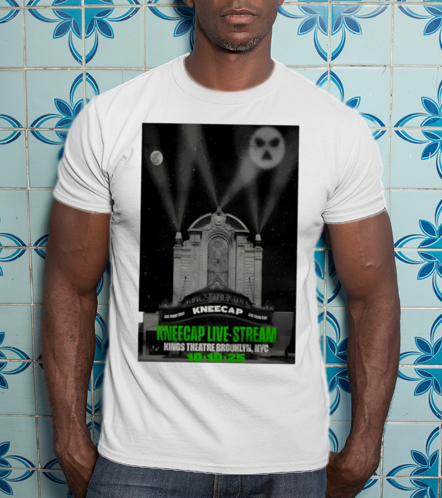 Kings Theatre Kneecap Live Stream Brooklyn NYC 10.10.25 T-Shirt