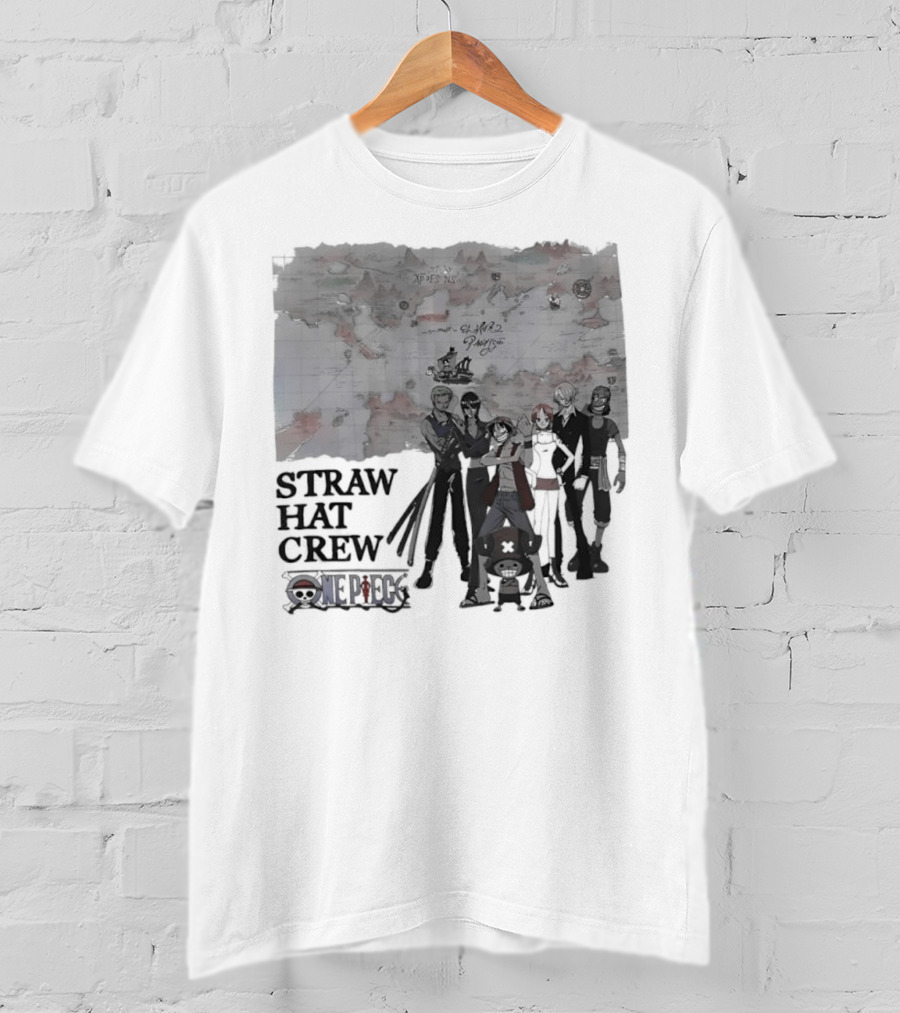 Straw Hat Crew Monkey D Luffy One Piece Series T-Shirt