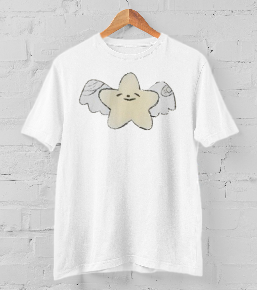 Projectmili Fly My Wings Star With Angelic Wings T-Shirt