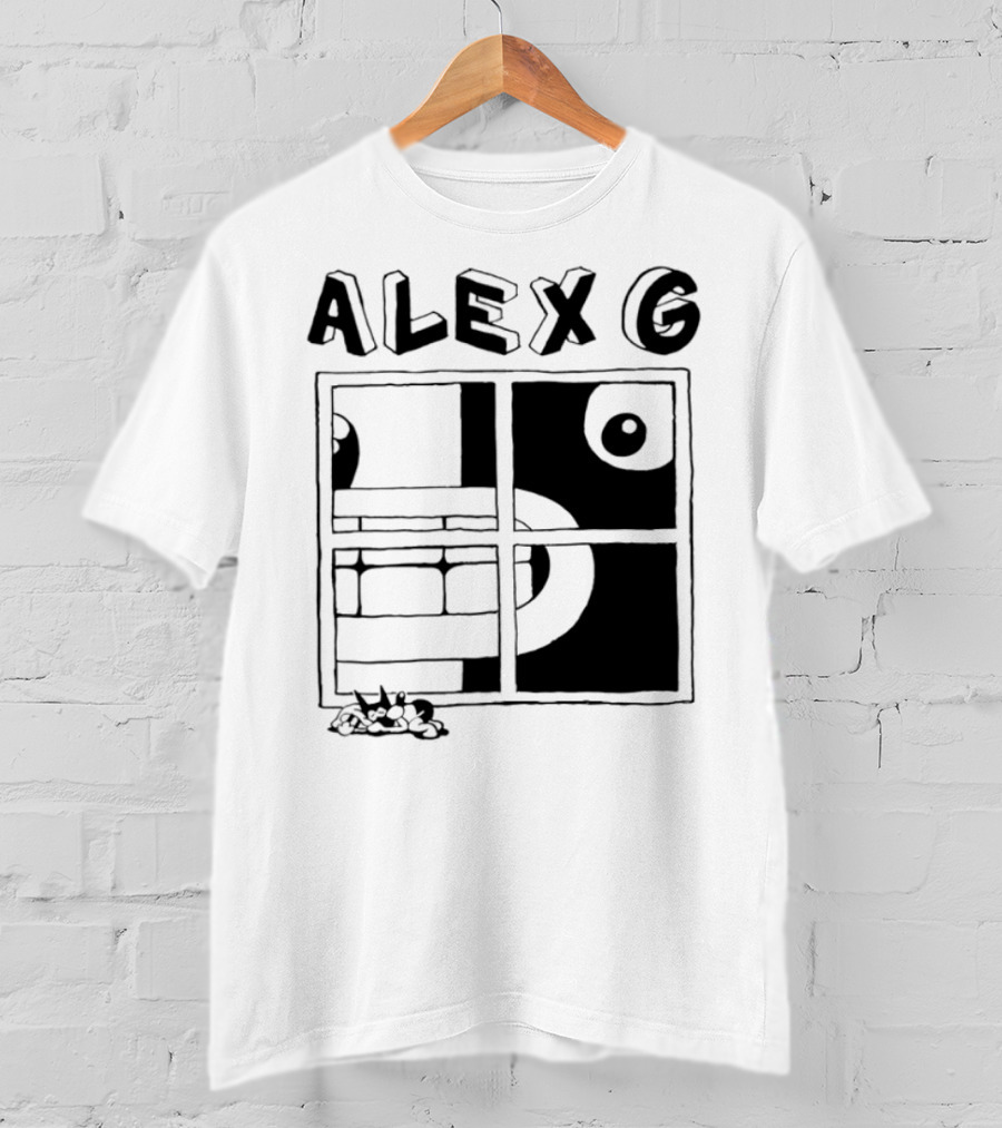 Alex G Concert Tour Music Window Design T-Shirt
