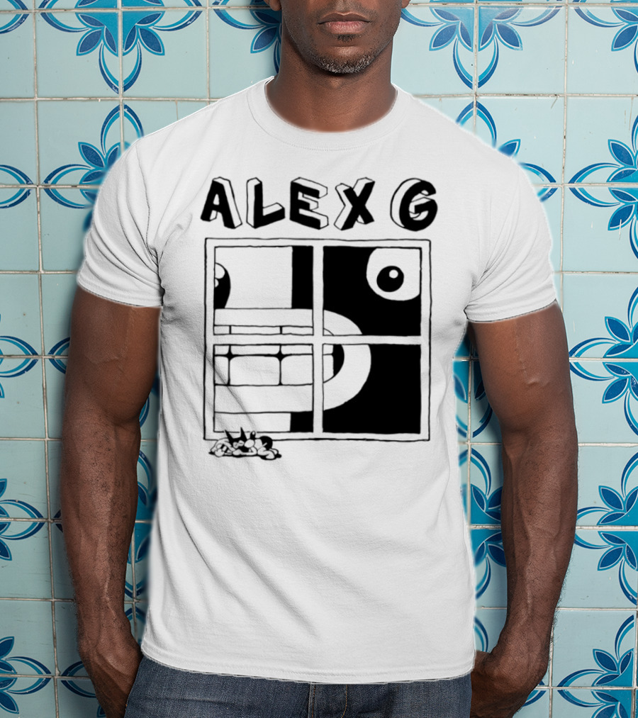 Alex G Concert Tour Music Window Design T-Shirt