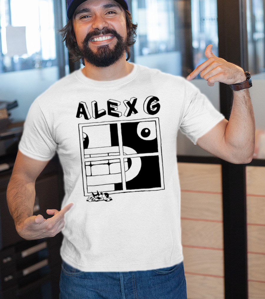 Alex G Concert Tour Music Window Design T-Shirt