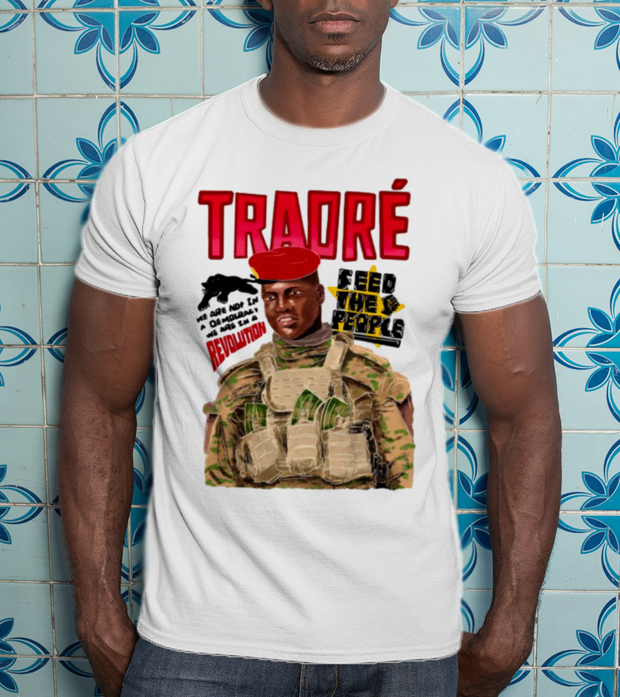Traoré Revolution Ibrahim Feed The People T-Shirt