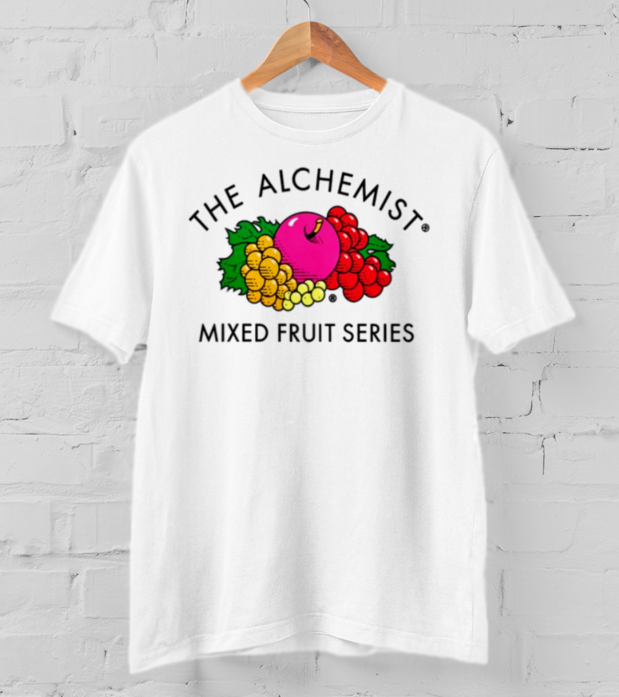 The Alchemist Limited Edition Mixed Fruit Pink Yellow Red Grapes Series T-Shirt