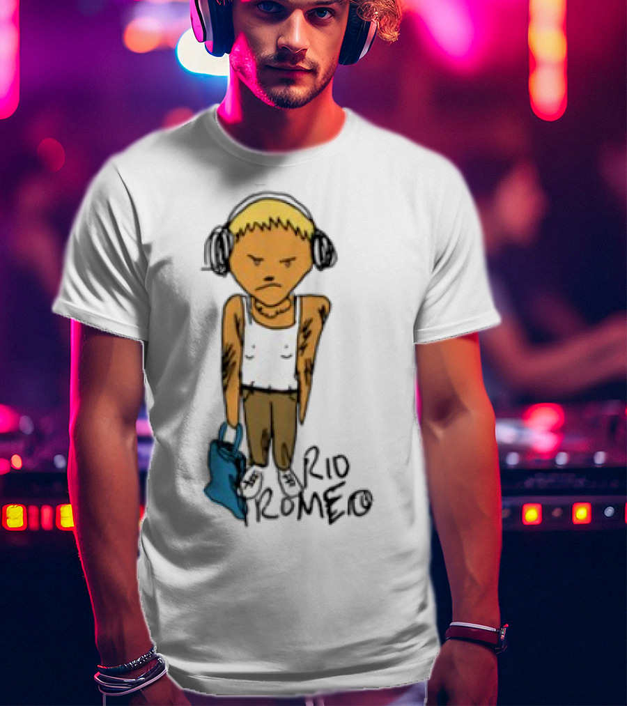 Rio Romeo Cartoon Character Blonde Blue Bag T-Shirt