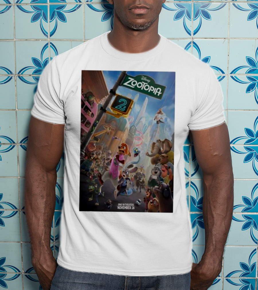 Disney Zootopia 2 Movie November 26 Only In Theaters T-Shirt