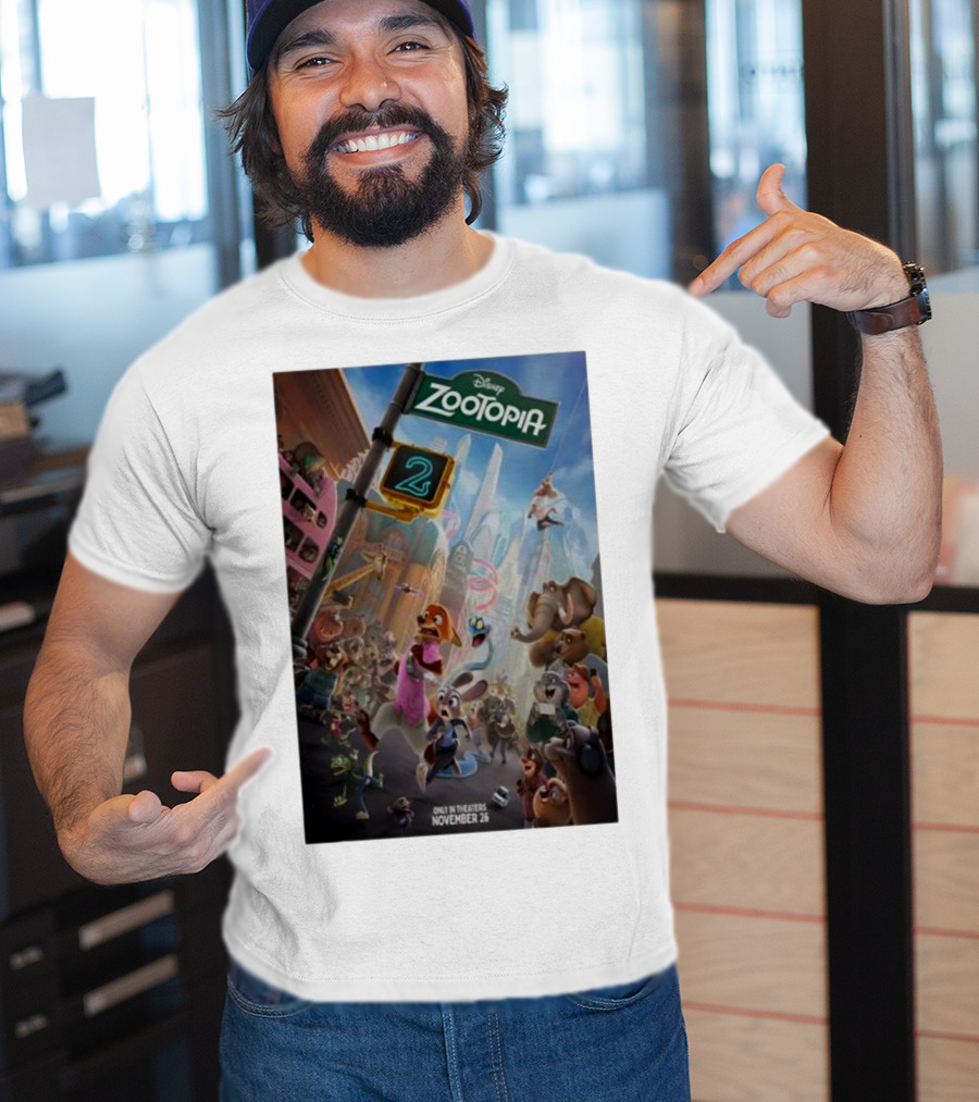 Disney Zootopia 2 Movie November 26 Only In Theaters T-Shirt