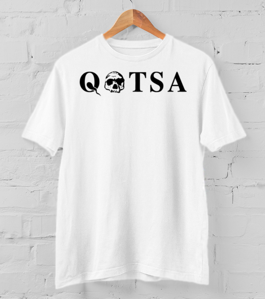 QOTSA Queens Of The Stone Age Skull Graphic Alive In The Catacombs T-Shirt