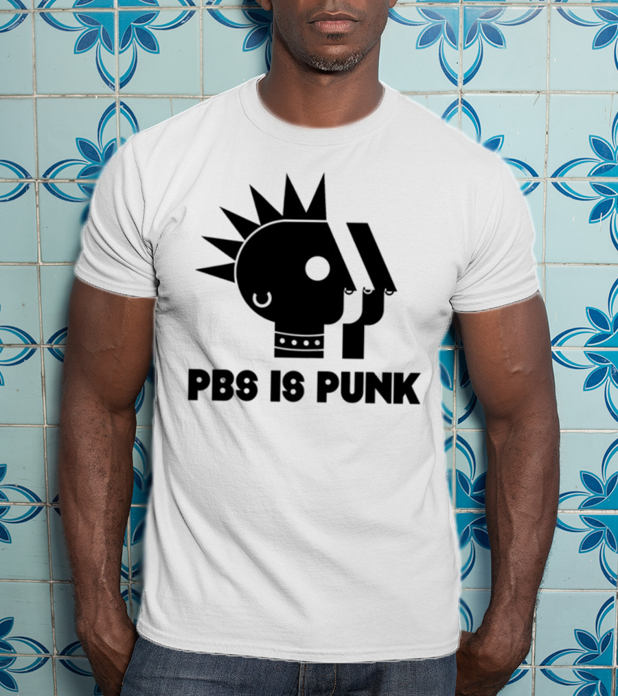 Two Crow Collective PBS Is Punk Vintage Cassette Vinyl Roots T-Shirt