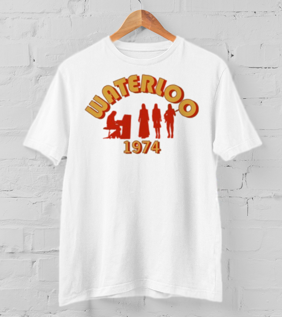 ABBA Waterloo 1974 Silhouettes T-Shirt