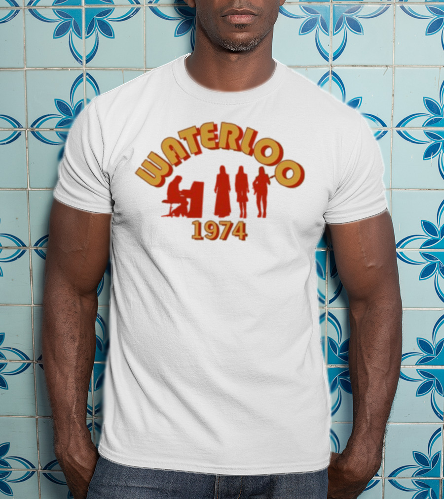 ABBA Waterloo 1974 Silhouettes T-Shirt