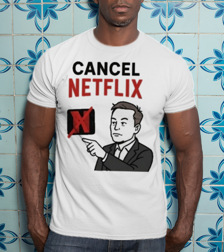 Cancel Netflix Elon Musk Meme Viral Support T-Shirt