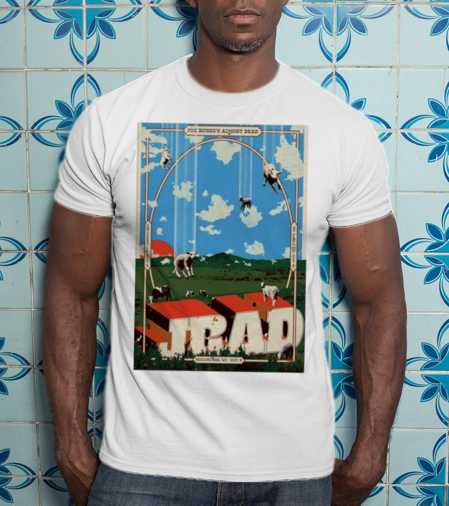 Joe Russo's Almost Dead JRAD Milwaukee WI Oct 3 2025 Lambs Clouds T-Shirt