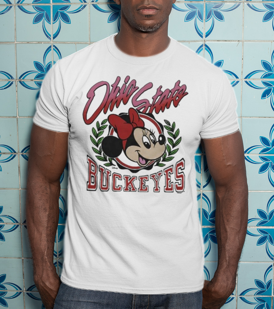 Ohio State Buckeyes Minnie Mouse Disney Collab T-Shirt