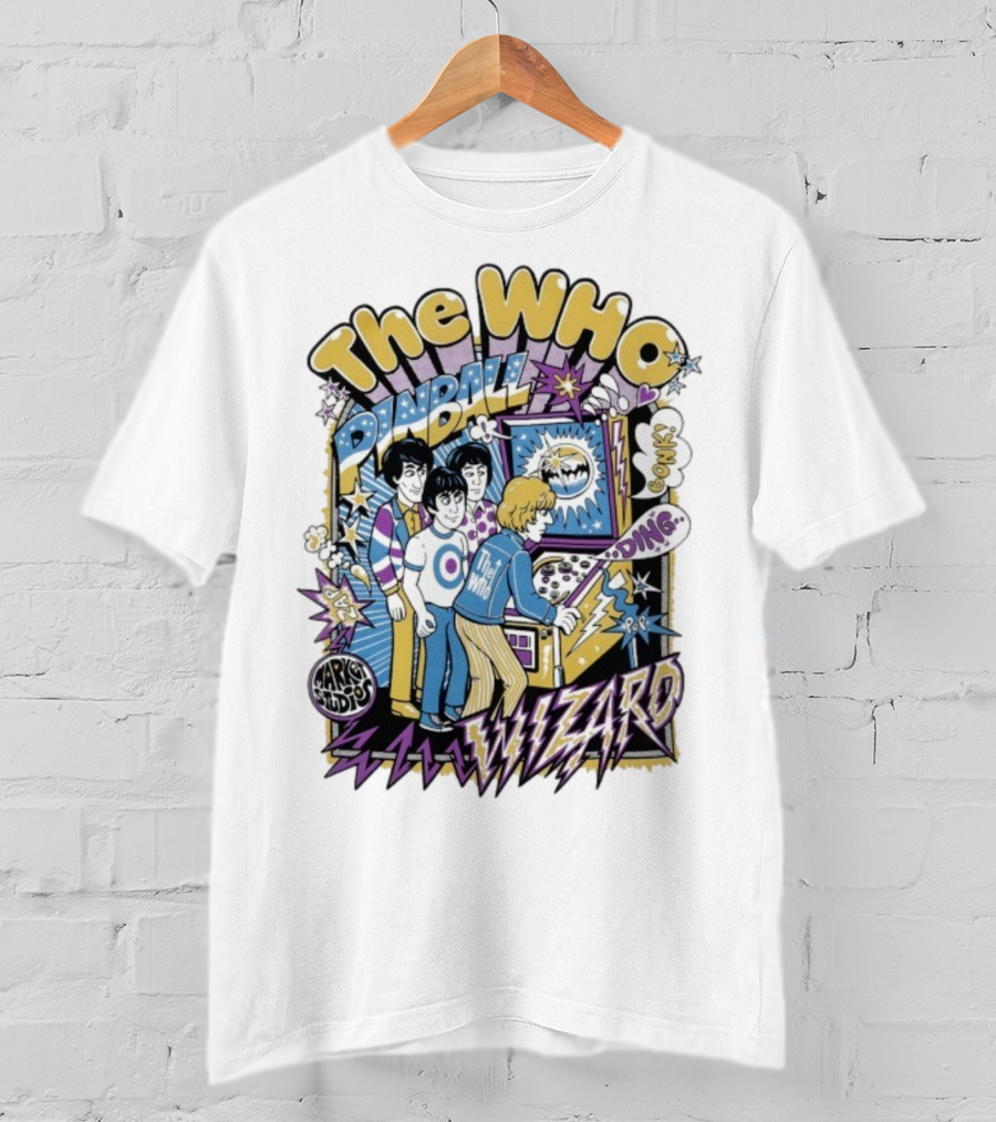 The Who Pinball Wizard Market Studios Collaboration T-Shirt