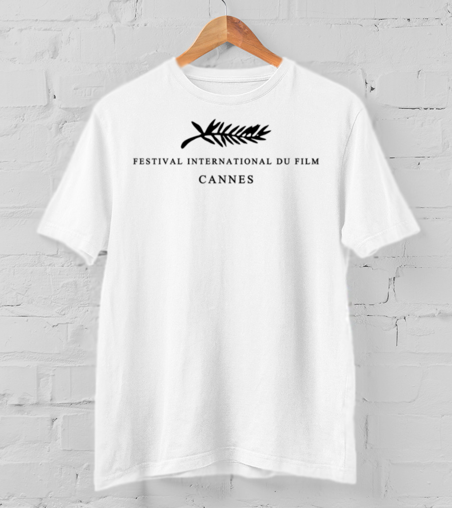 Festival International Du Film Cannes Palme D'Or Iconic Emblem Recognition T-Shirt