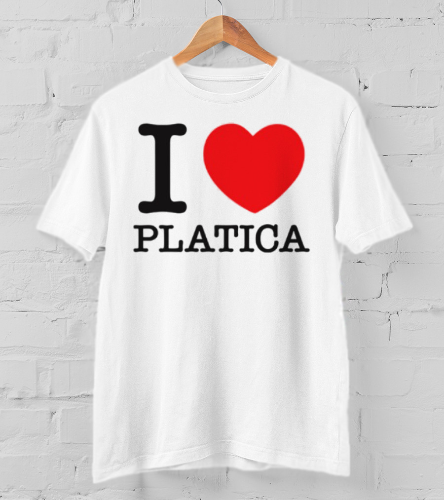 I Heart Platica Conversation Enthusiast T-Shirt
