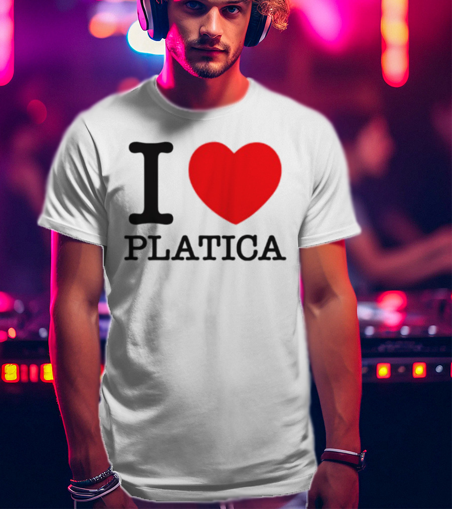 I Heart Platica Conversation Enthusiast T-Shirt