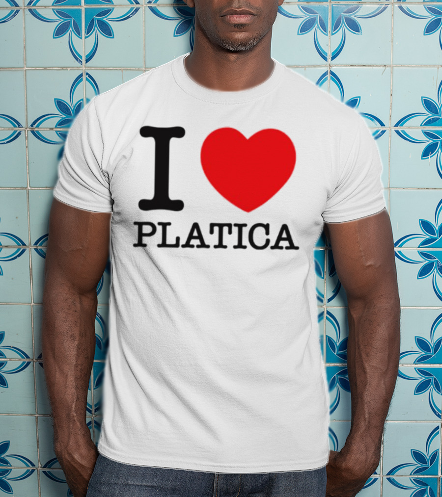 I Heart Platica Conversation Enthusiast T-Shirt