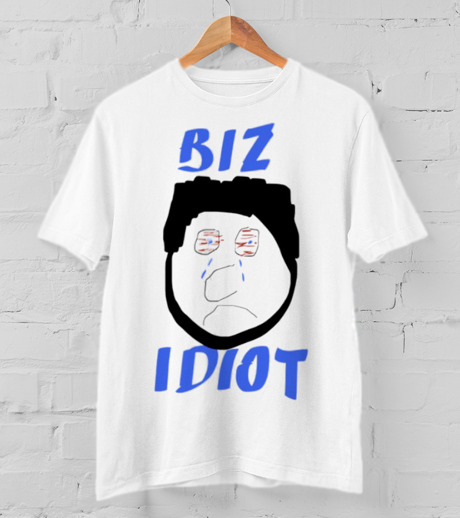 Biz Idiot Meme Renaissance Style Tears T-Shirt