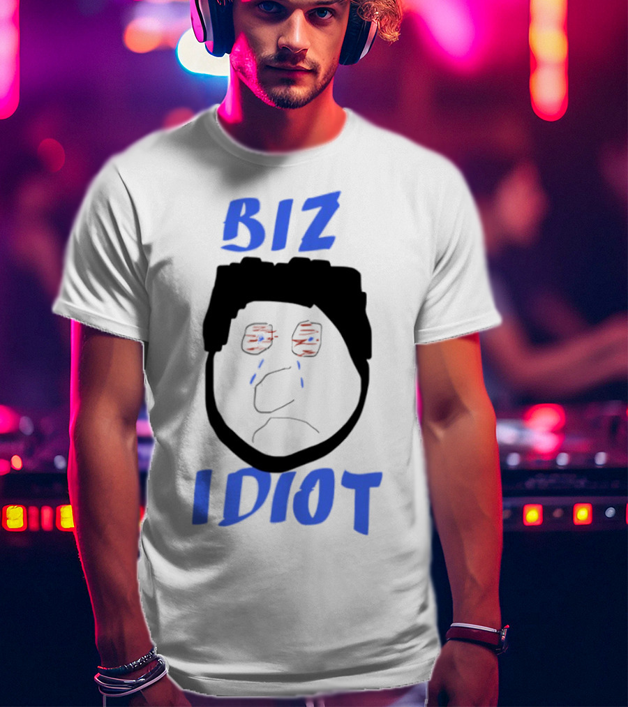 Biz Idiot Meme Renaissance Style Tears T-Shirt