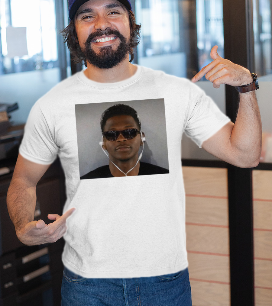 Anthony Edwards Basketball Star Classic Style Photo T-Shirt