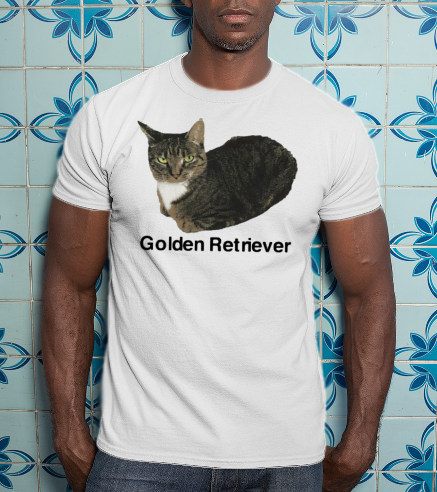 Henry Johnson Cat Humor Golden Retriever Caption T-Shirt