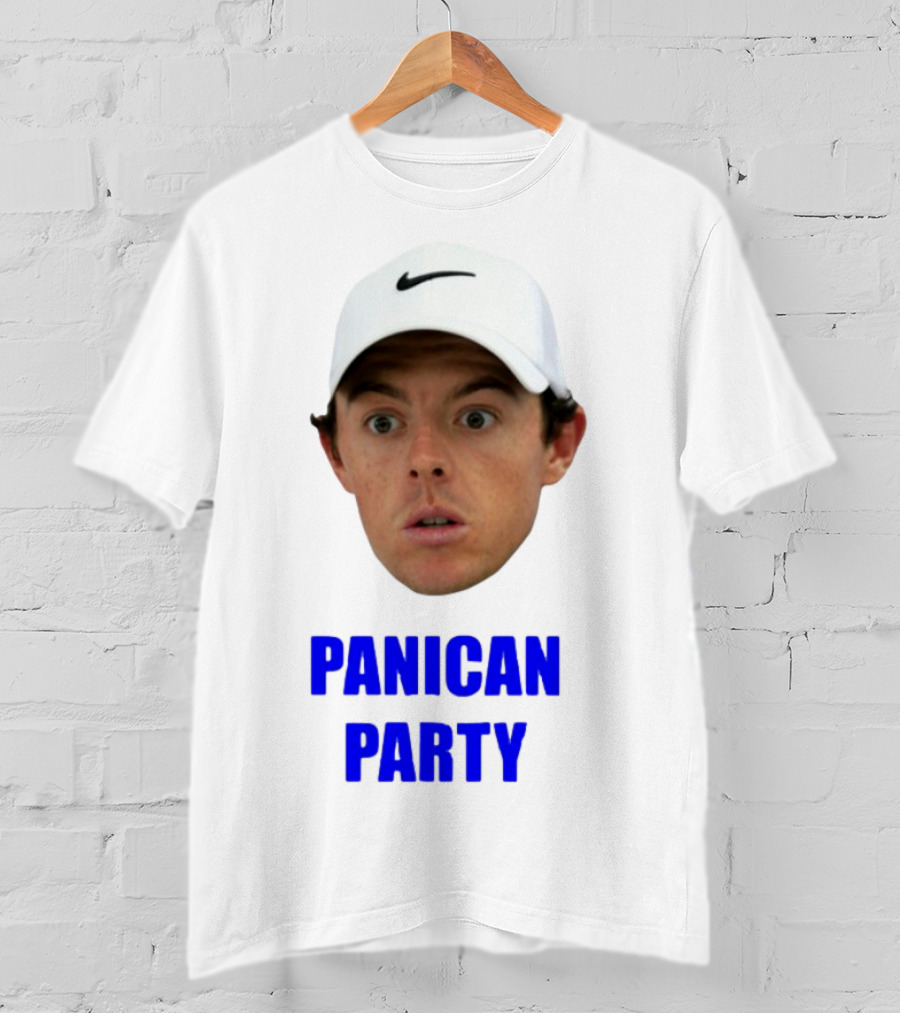 Panican Party Funny Golf Cap Expression T-Shirt