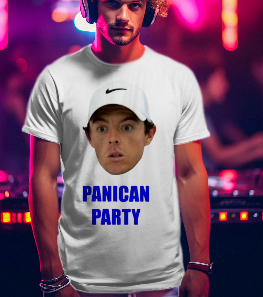 Panican Party Funny Golf Cap Expression T-Shirt